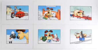 AARDMAN ANIMATIONS - WALLACE AND GROMIT STORYBOARD ARTWORK