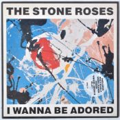 THE STONE ROSES - I WANNA BE ADORED 45 7" VINYL SINGLE