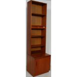 1980’S TEAK WOOD WALL UNIT BY JENTIQUE