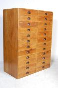 LARGE IMPRESSIVE EARLY 20TH CENTURY VINTAGE MUSEUM SPECIMEN CABINET