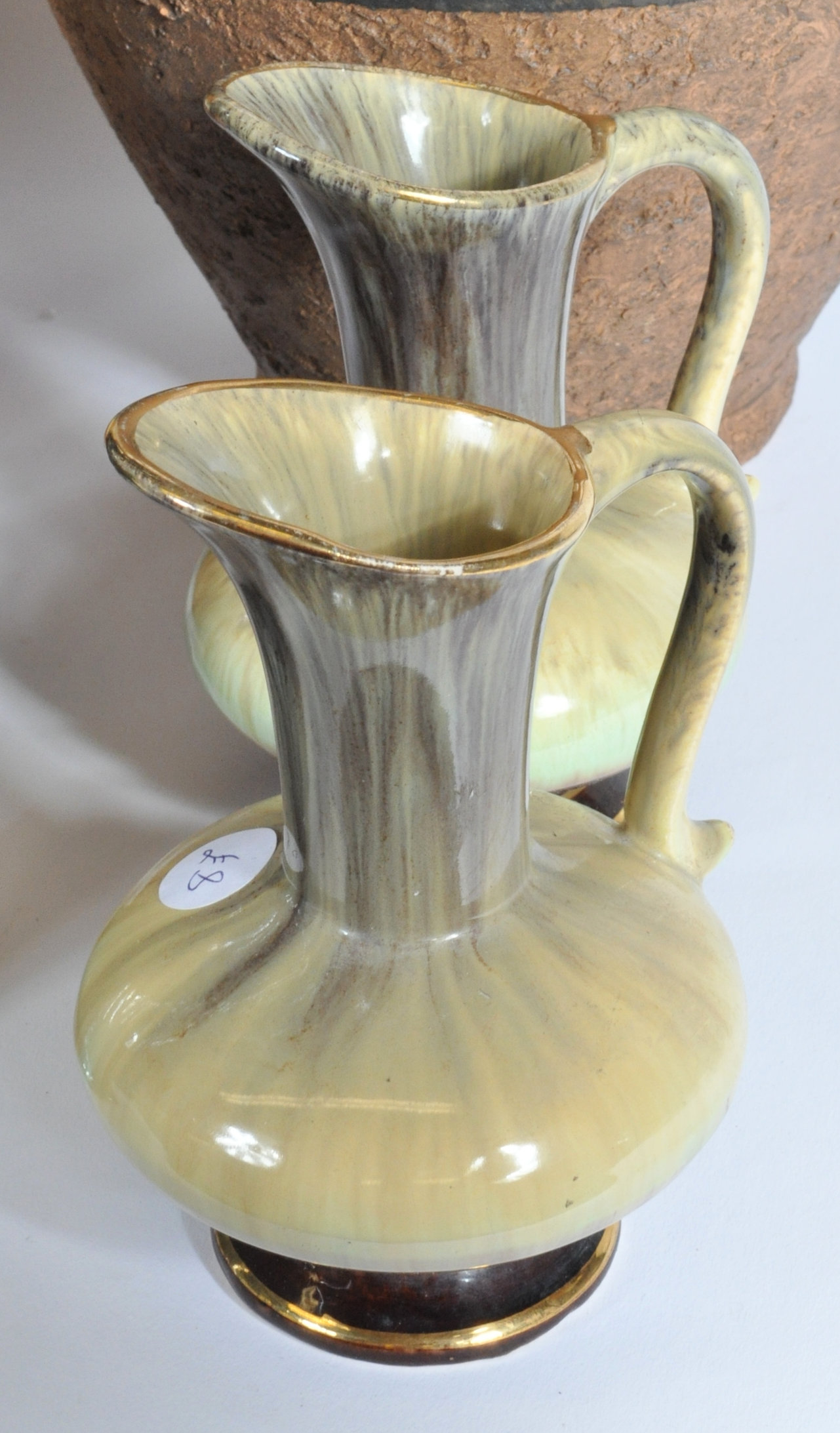 COLLECTION OF STUDIO ART POTTERY VASES - Image 8 of 11