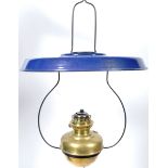 VERITAS WORKS ENGLISH BRASS AND ENAMELLED OIL LAMP BURNER