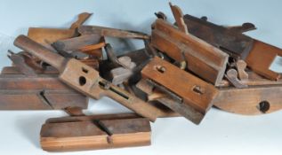 COLLECTION OF ANTIQUE WOODEN PLANES