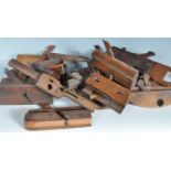 COLLECTION OF ANTIQUE WOODEN PLANES