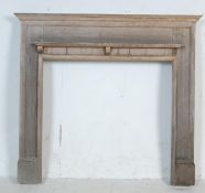 19TH CENTURY VICTORIAN OAK FIREPLACE