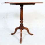 ANTIQUE 19TH CENTURY VICTORIAN MAHOGANY TILT TOP TABLE