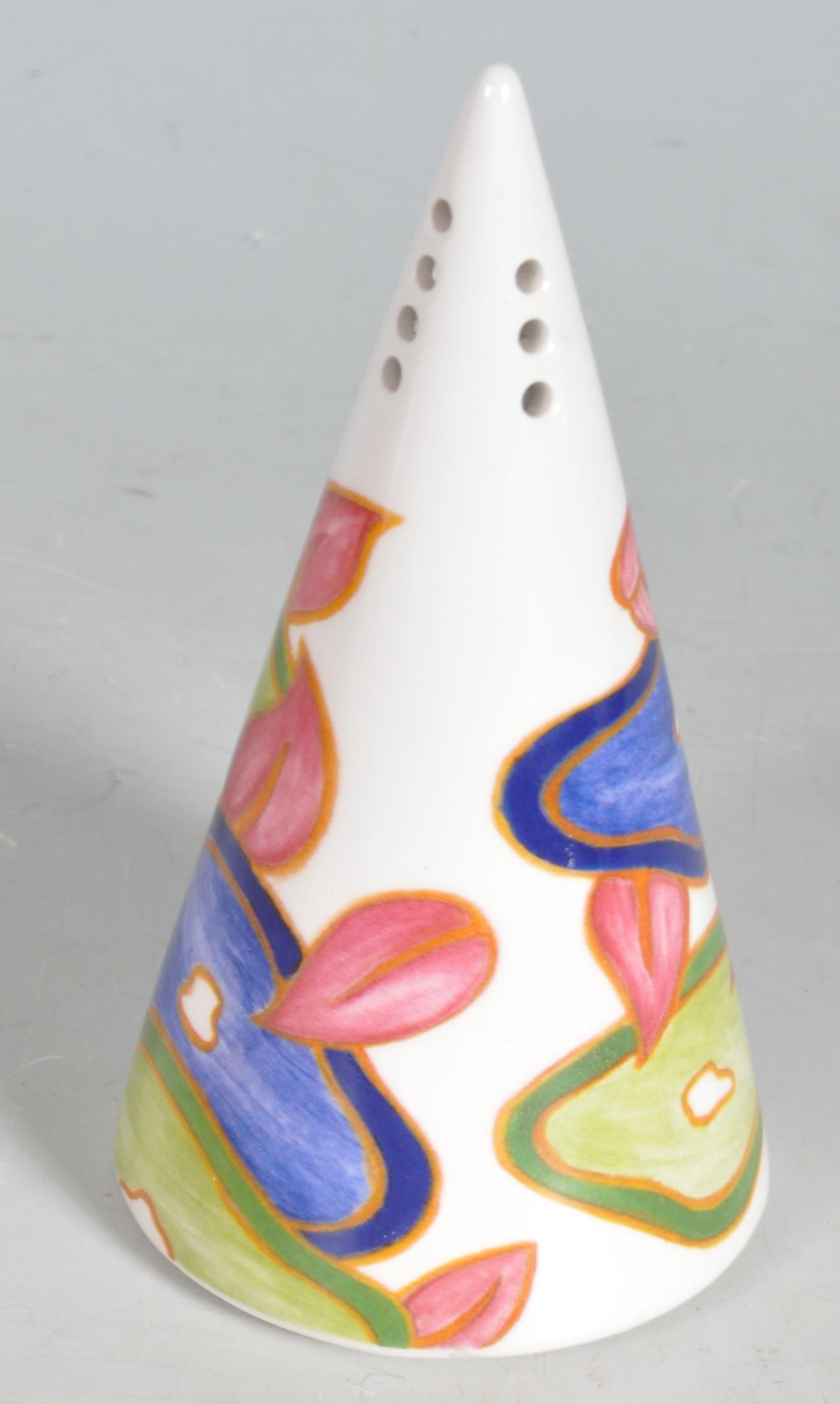 BLUE CHINTZ - SWEET SEDUCTION BY CLARICE CLIFF SUGAR SIFTER - Image 4 of 8