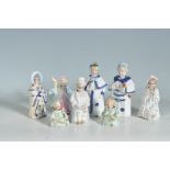 COLLECTION OF LATE 19TH EARLY 20TH CENTURY NODDER FIGURINES