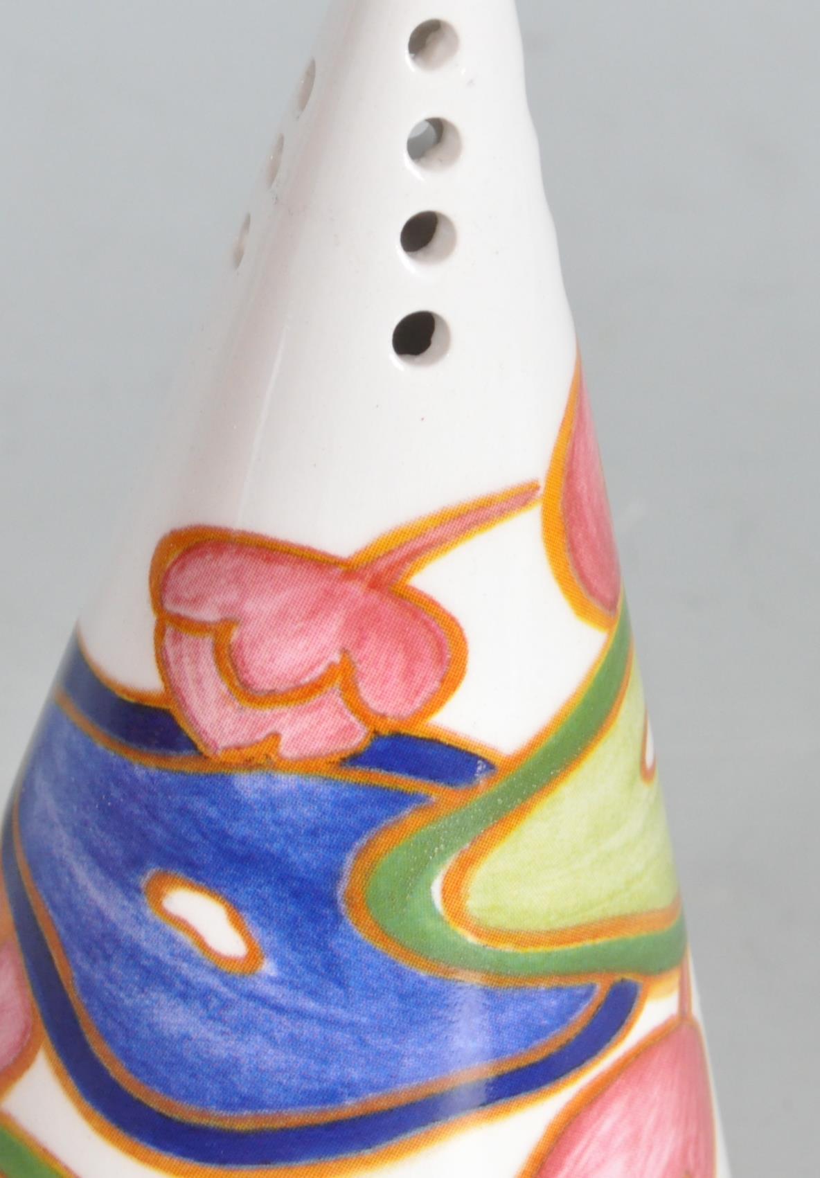 BLUE CHINTZ - SWEET SEDUCTION BY CLARICE CLIFF SUGAR SIFTER - Image 5 of 8