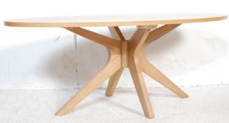 VINTAGE STYLE CONTEMPORARY HARDWOOD COFFEE TABLE