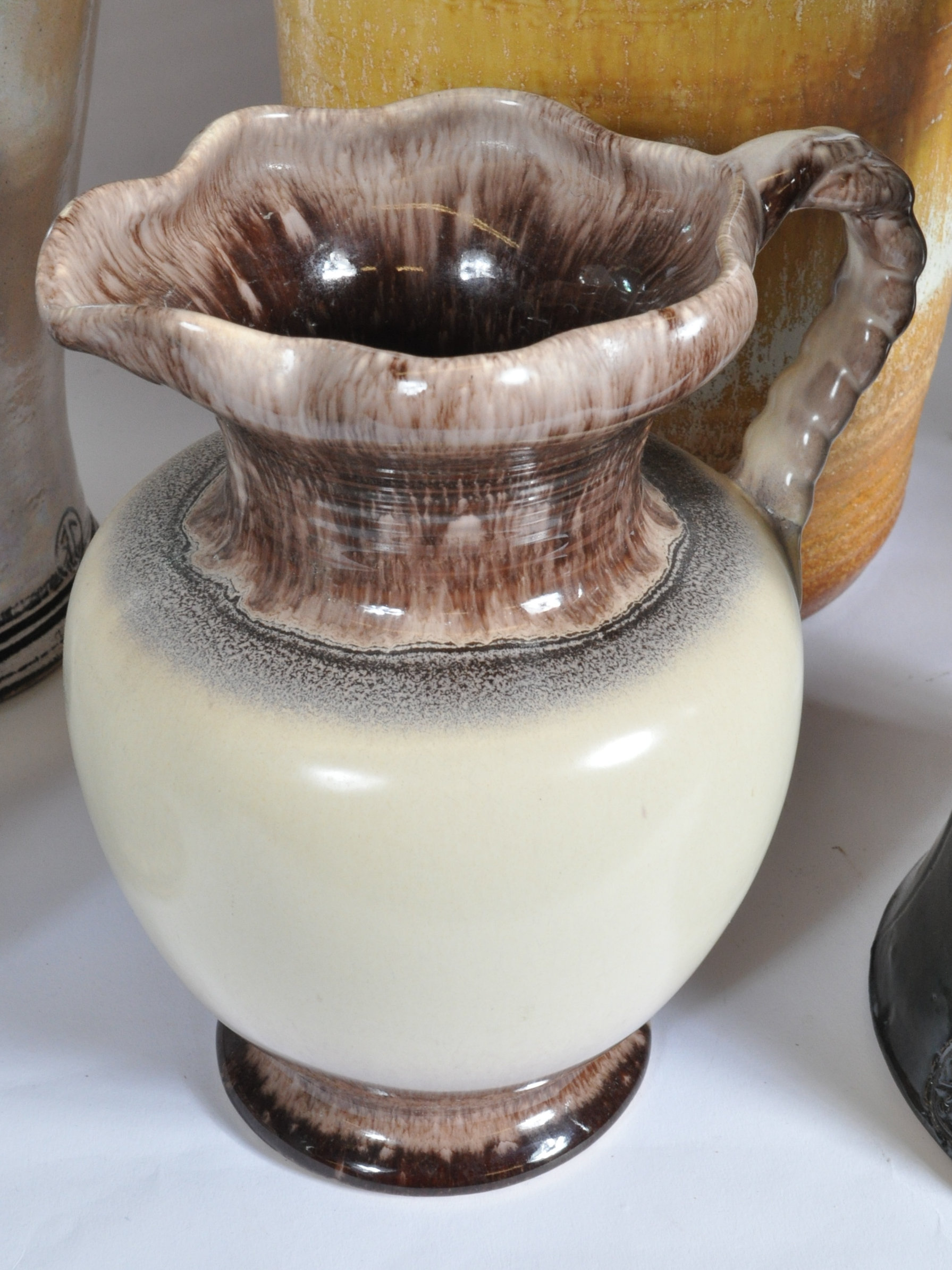 COLLECTION OF STUDIO ART POTTERY VASES - Image 6 of 11