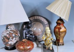 COLLECTION OF 20TH CENTURY CHINESE ORIENTAL CERAMIC WARE