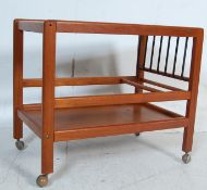 TEAK WOOD DANISH INSPIRED TROLLEY