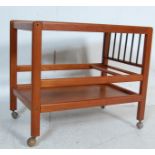 TEAK WOOD DANISH INSPIRED TROLLEY