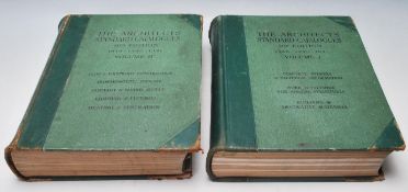 PAIR OF 1930'S ARCHITECTS STANDARD CATALOGUES