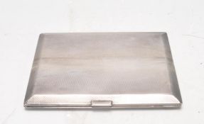 HALLMARKED STERLING SILVER CIGARETTE CASE