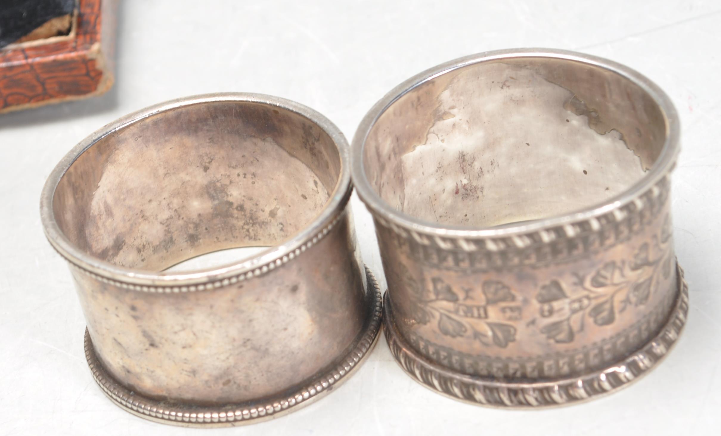 GROUP OF ANTIQUE & 20TH CENTURY SILVER - Image 3 of 10
