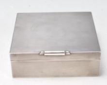 1966 BIRMINGHAM SILVER HALLMARKED CIGARETTE CASE BY W H MANTON LTD