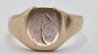 9CT GOLD SIGNET RING