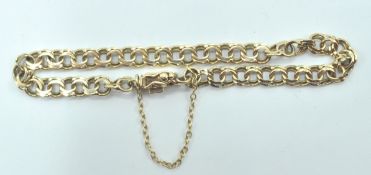 9CT GOLD 375 LADIES BRACELET