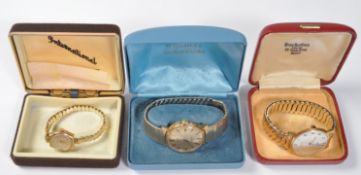 COLLECTION OF THREE VINTAGE 20TH CENTURY WATCHES