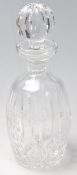 LISMORE PATTERN WATERFORD CRYSTAL SPIRT DECANTER