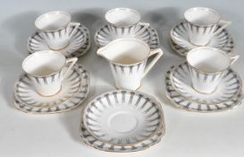 VINTAGE 20TH CENTURY CORINTH PORCELAIN TEA SET