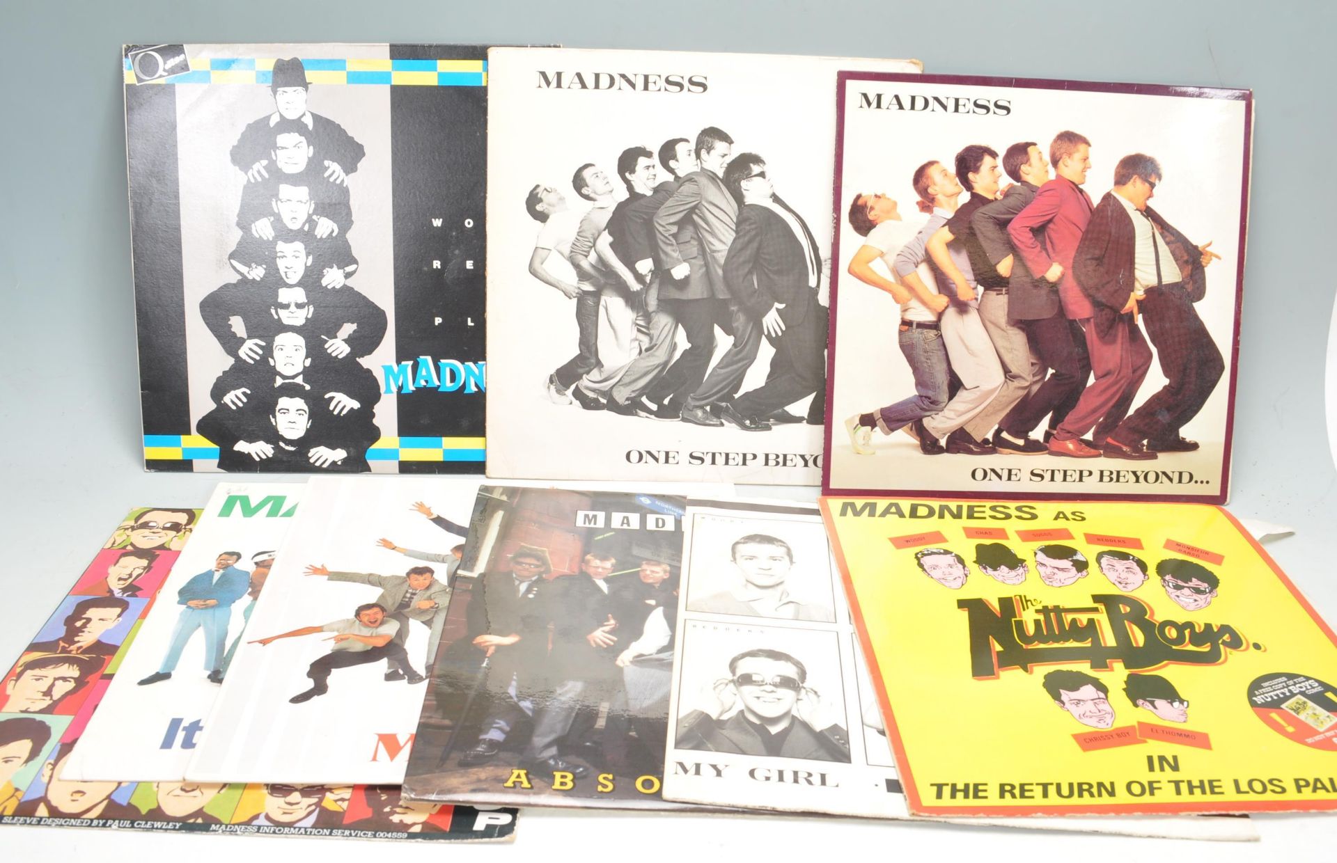 NINE VINTAGE MADNESS LP RECORDS