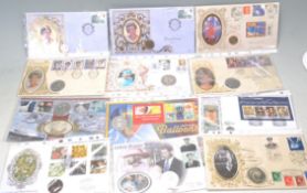 COLLECTION OF BENHAM COMMEMORATIVE COIN COVERS