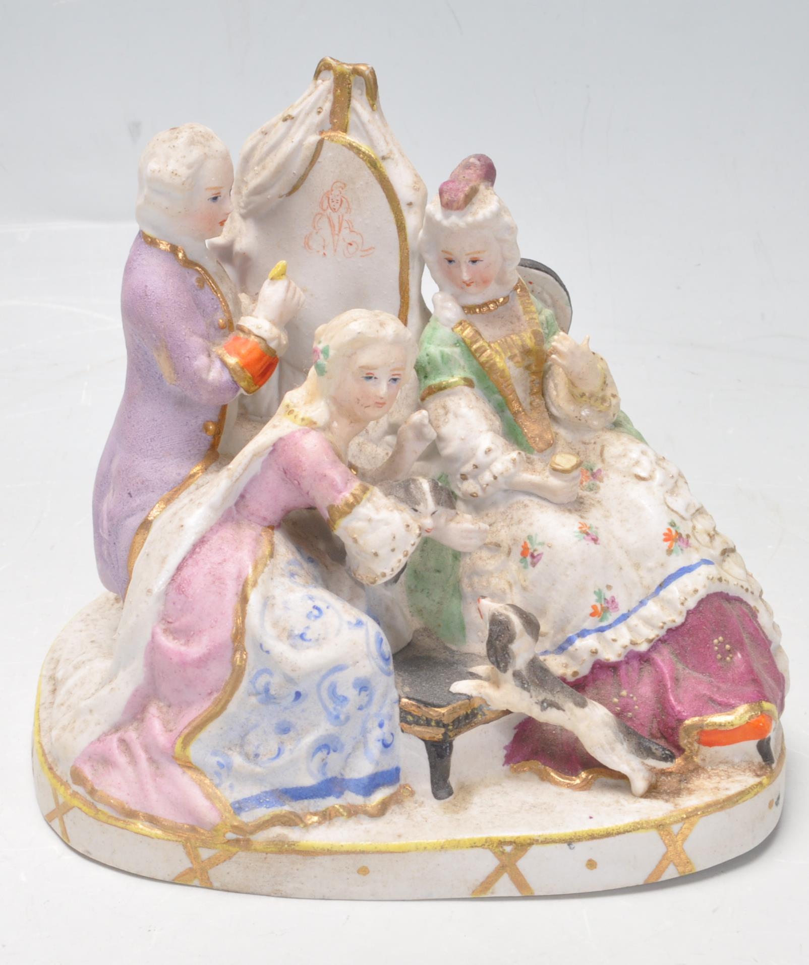 COLLECTION OF VINTAGE 20TH CENTURY BISQUE FIGURINES - Image 7 of 9