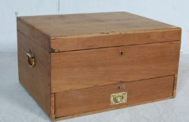 VINTAGE 20TH CENTURY PINE CARPENTERS CHEST