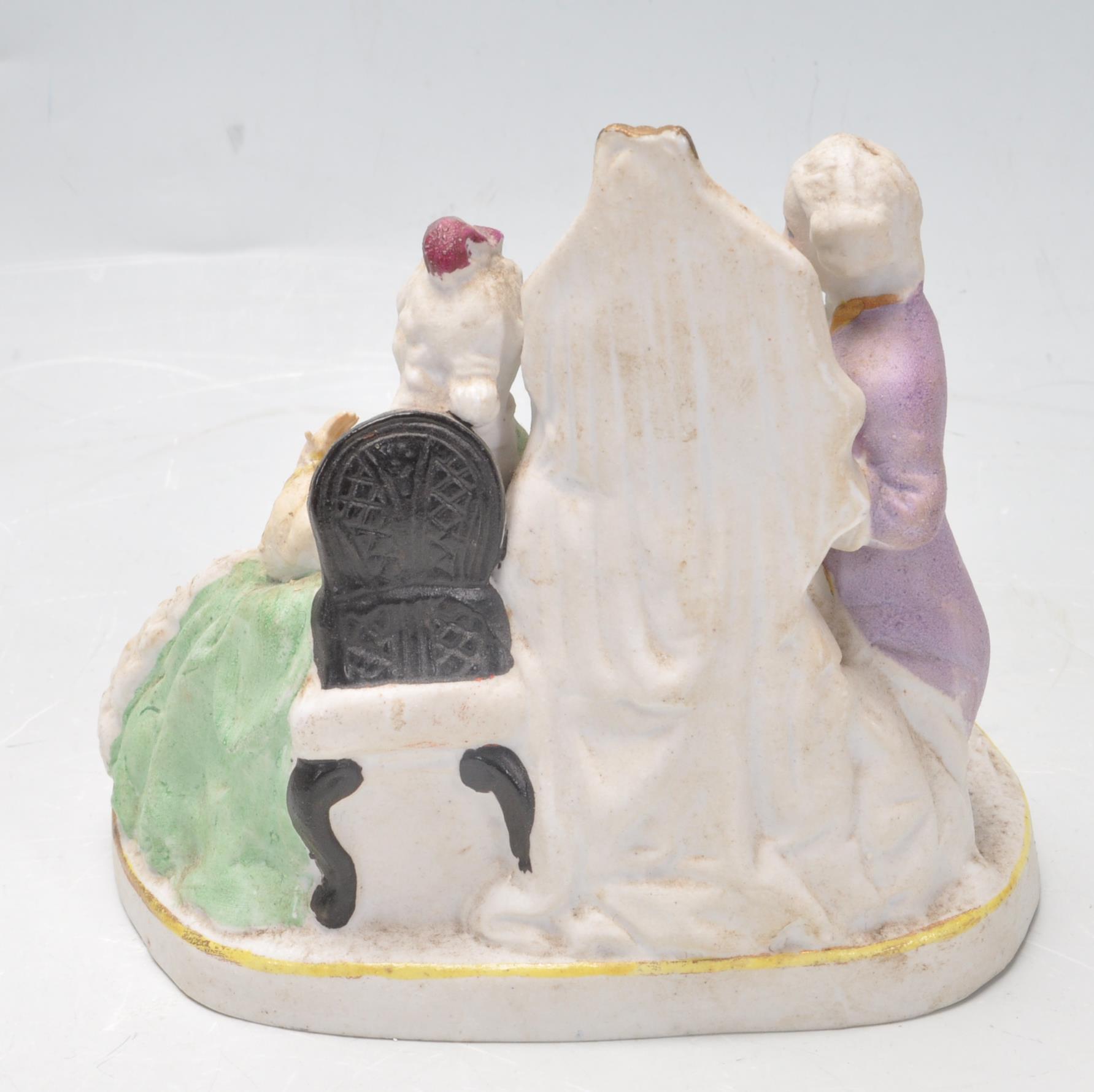 COLLECTION OF VINTAGE 20TH CENTURY BISQUE FIGURINES - Image 8 of 9