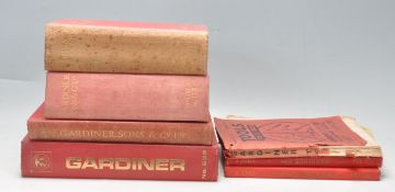 COLLECTION OF VINTAGE 20TH CENTURY GARDINERS OF BRISTOL CATALOGUES