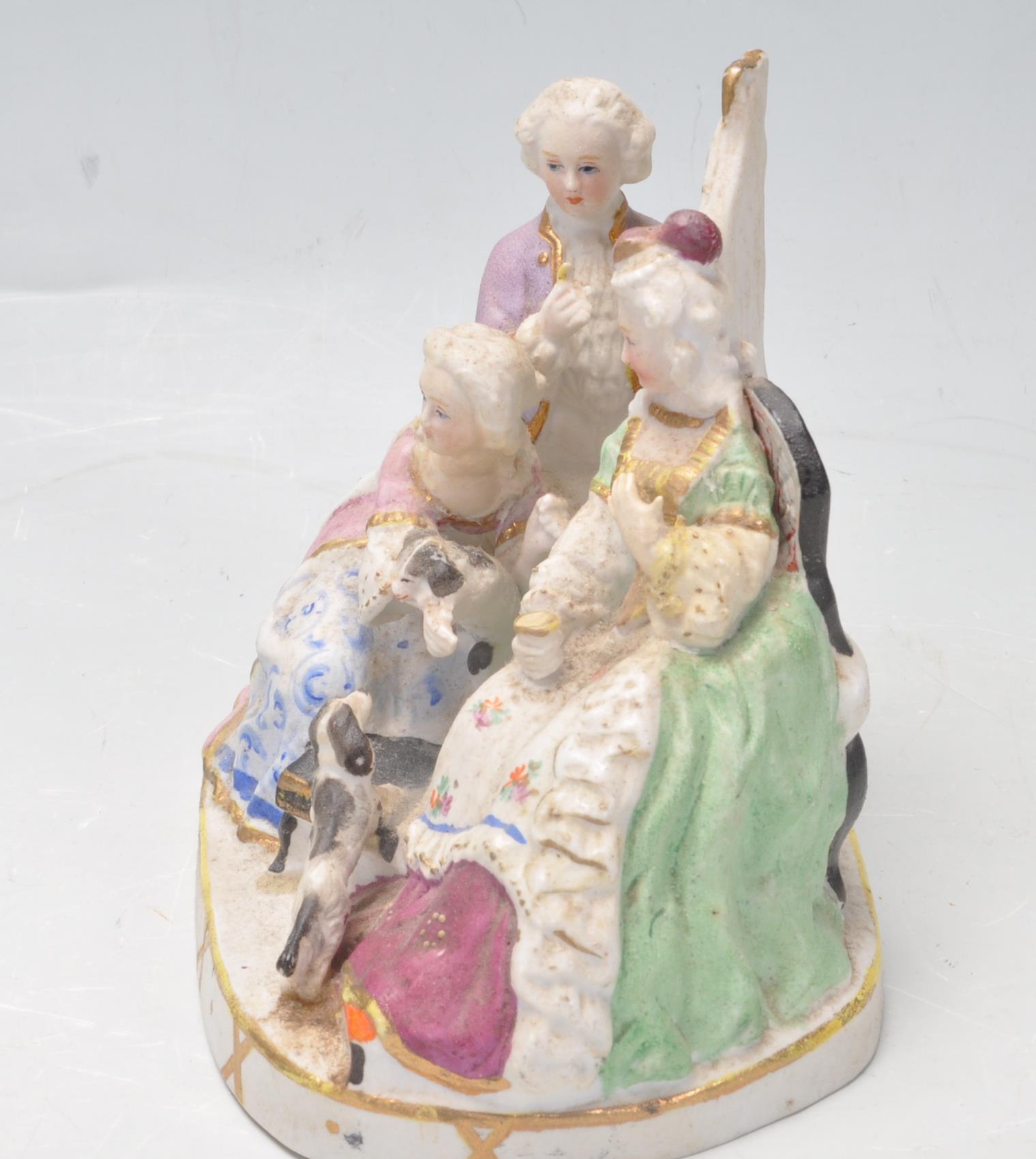 COLLECTION OF VINTAGE 20TH CENTURY BISQUE FIGURINES - Image 9 of 9