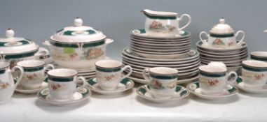 LARGE KELTCRAFT BY NORITAKE CHINA DINNER SERVICE