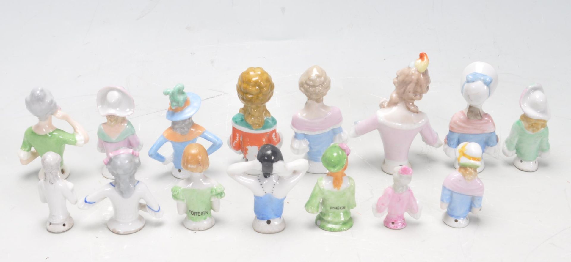 COLLECTION OF 28 PIN CUSHION HALF DOLLS - Image 4 of 4