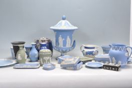 COLLECTION OF WEDGWOOD JASPERWARE CERAMICS