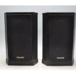 TWO PAIRS OF VINTAGE RETRO AUDIO SYSTEM / HI-FI SPEAKERS