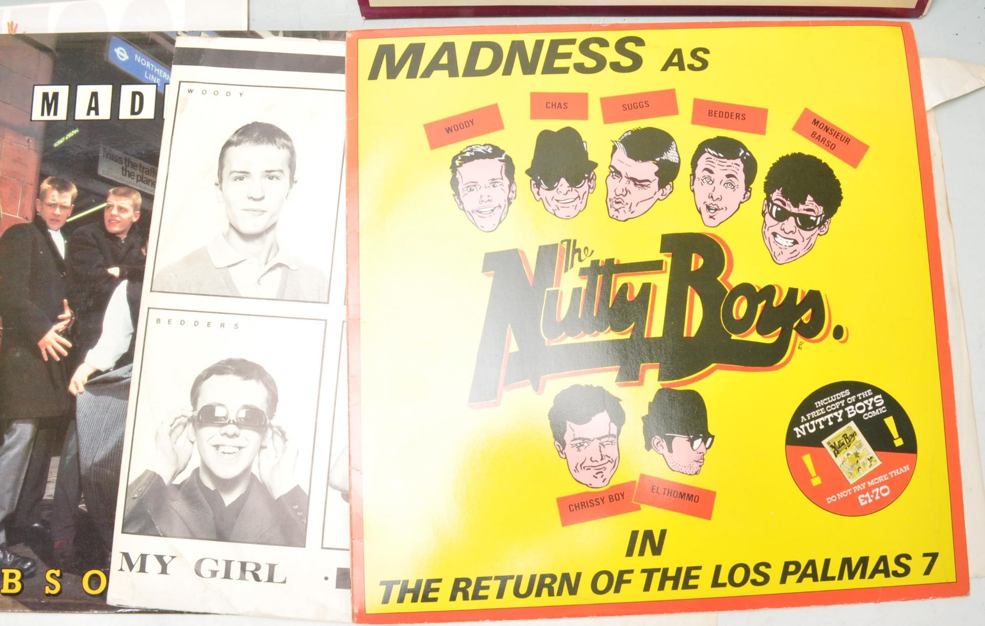 NINE VINTAGE MADNESS LP RECORDS - Image 5 of 5