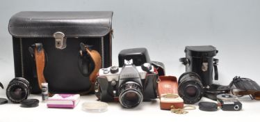 LARGE COLLECTION OF CAMERAS AND ACCESSORIES