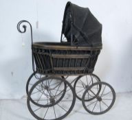 VICTORIAN CHILDRENS DOLLS PRAM