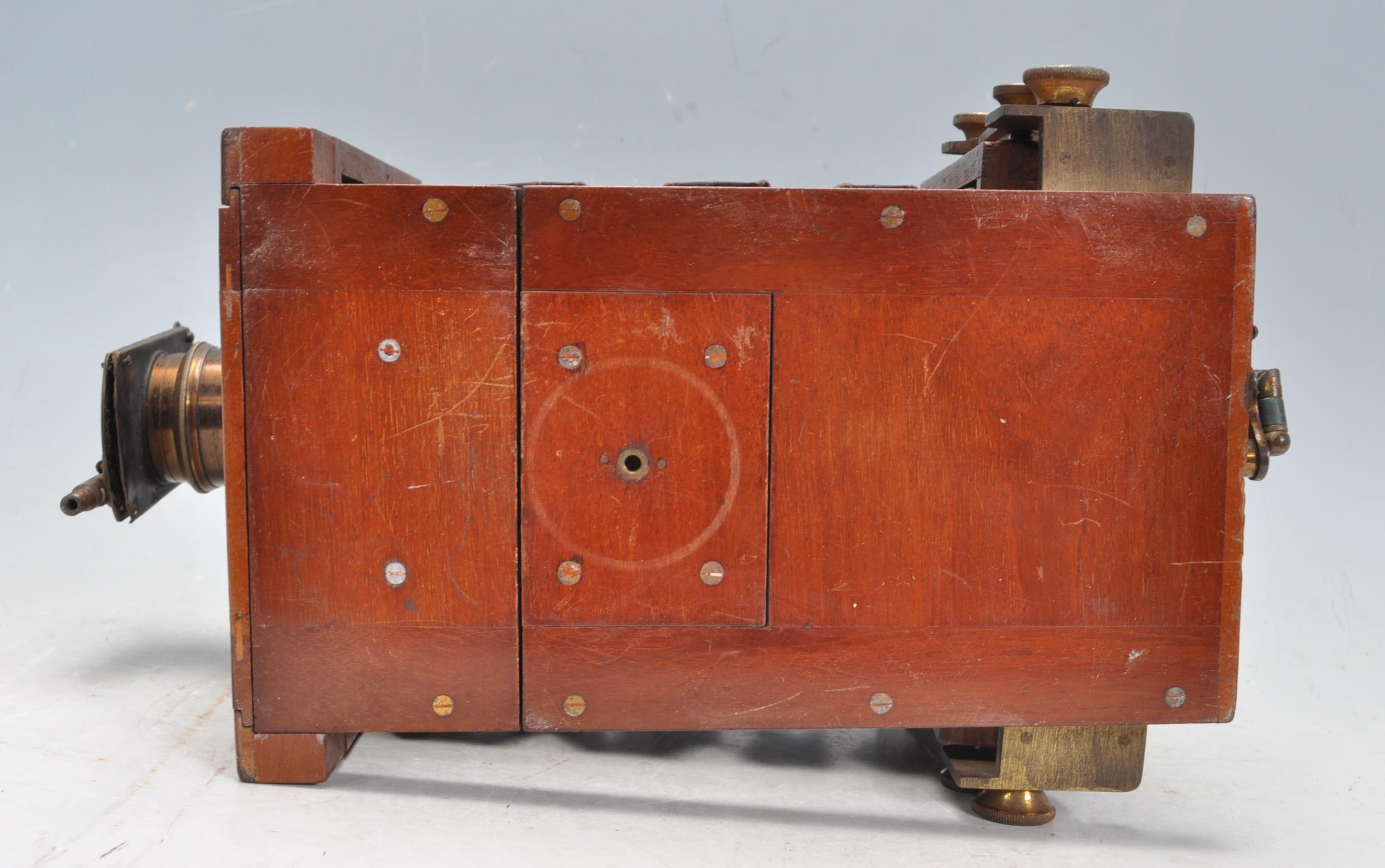 ANTIQUE EARLY 20TH CENTURY FIELD CAMERA BY LANCASTER AND SONS. - Image 7 of 10