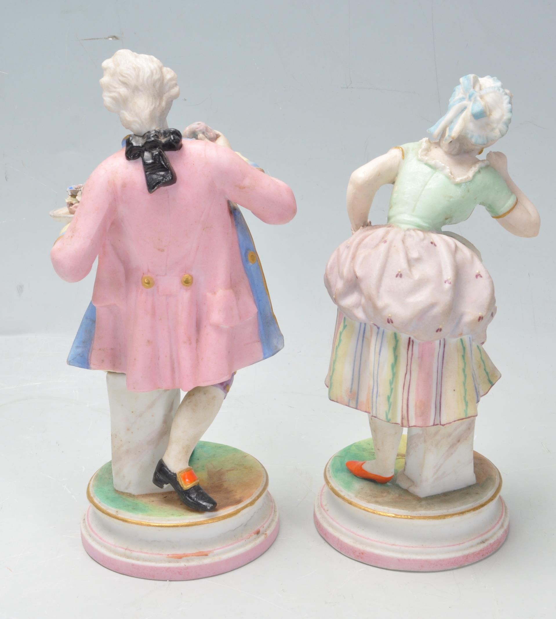 COLLECTION OF VINTAGE 20TH CENTURY BISQUE FIGURINES - Image 6 of 9