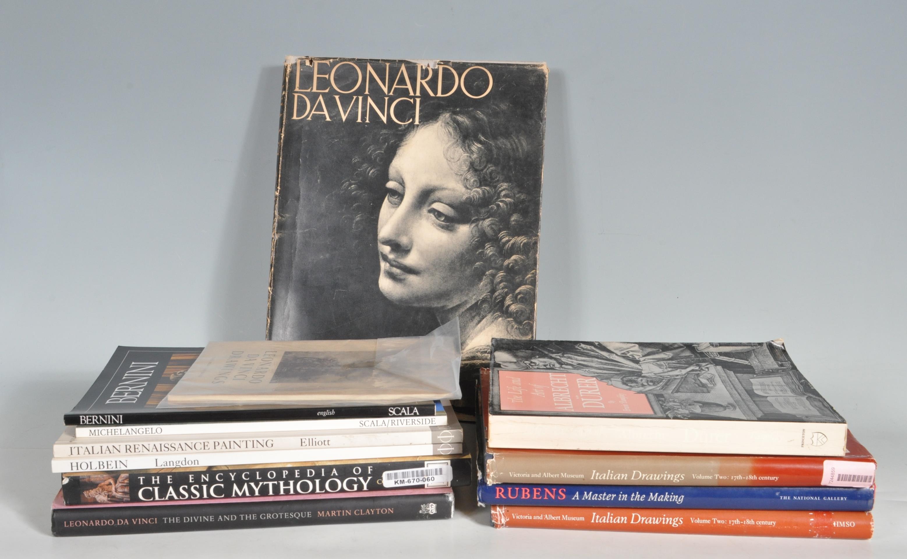 GROUP OF RENAISSANCE AND CLASSICAL ART RELATED REFERENCE BOOKS