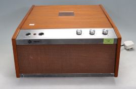 1970’S PYE 1011 RECORD PLAYER IN A TEAK WOOID CASE