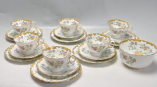 AN EARLY 20TH CENTURY ATLAS CHINA TEA SET