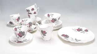 1950’S ROYAL ALBERT MASQUERADE PATTERN TEA SERVICE