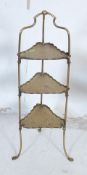 ANTIQUE SAMUEL HEATH & SONS ARTS AND CRAFTS CAKE STAND