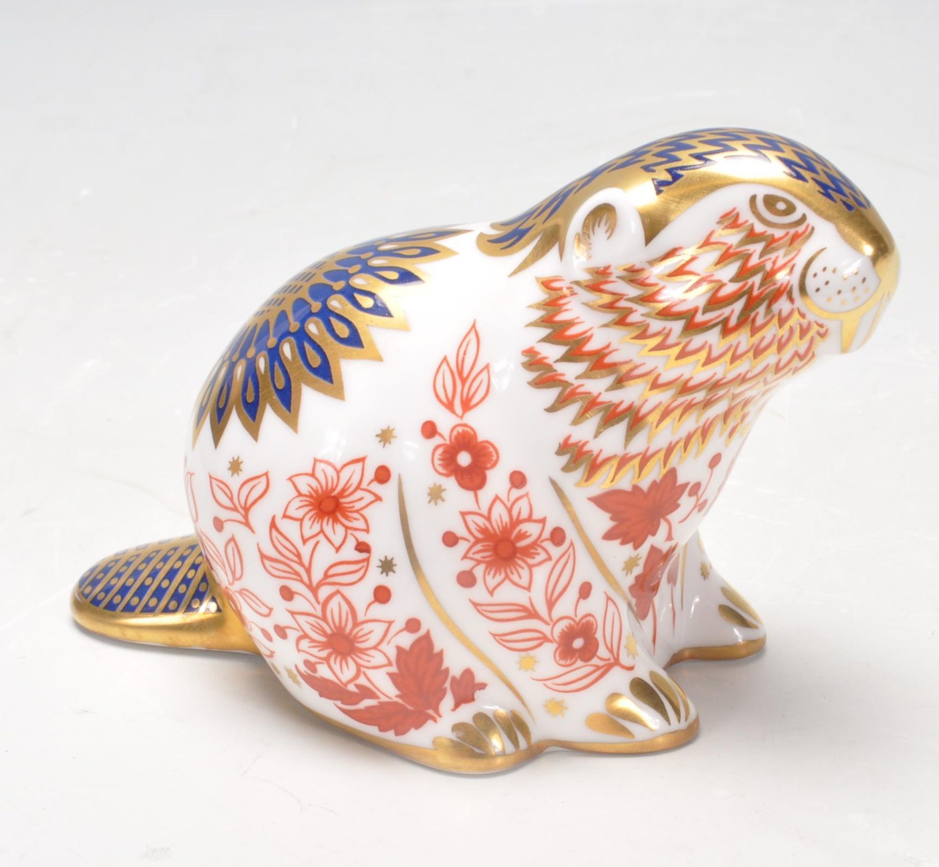 ROYAL CROWN DERBY BEAVER PAPERWEIGHT - Image 4 of 6