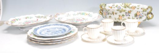 COLLECTION OF EARLY 20TH CENTURY CERAMIC PORCELAIN WARE